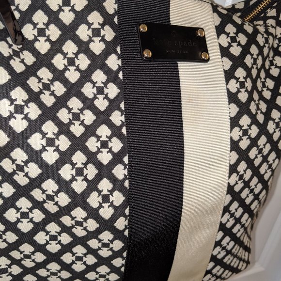 Kate Spade Purse Black and White - Picture 3 of 7